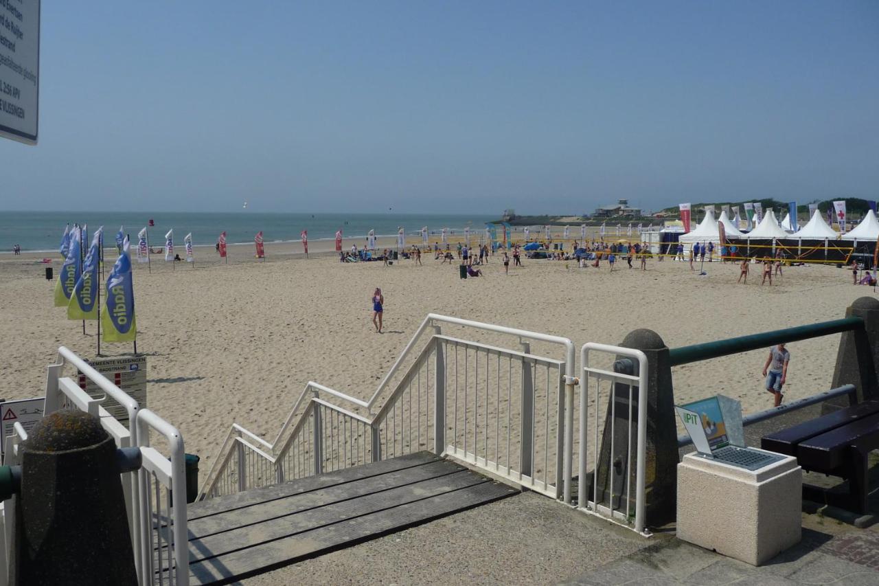Rijksmonument Havenzicht, Met Zeezicht, Ligging Direct Aan Zee En Centrum Vlissingen Exterior photo
