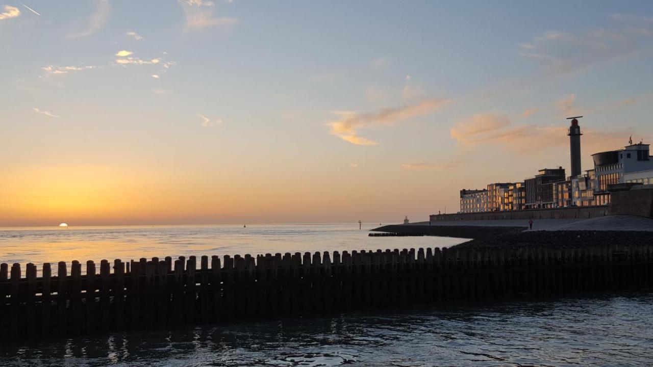 Rijksmonument Havenzicht, Met Zeezicht, Ligging Direct Aan Zee En Centrum Vlissingen Exterior photo