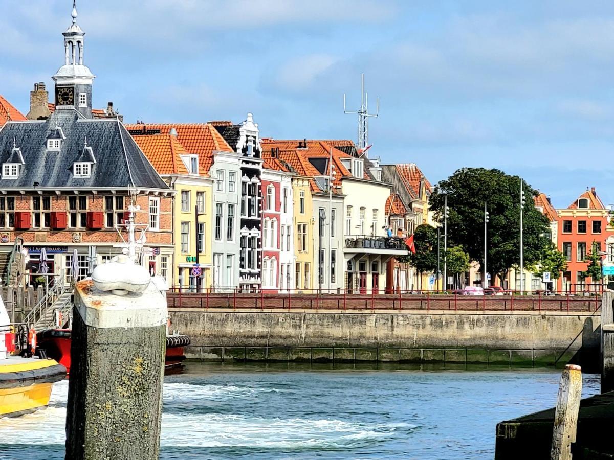 Rijksmonument Havenzicht, Met Zeezicht, Ligging Direct Aan Zee En Centrum Vlissingen Exterior photo